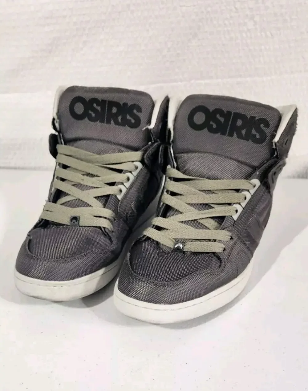 Osiris NYC 83 CLK Gray/Gray/light Gray size 11.5 skate shoes